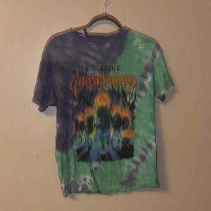 Tie-Dye Adult T-Shirt - Green and Purple